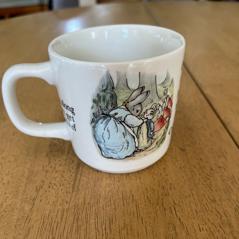 Vintage Beatrix Potter mug